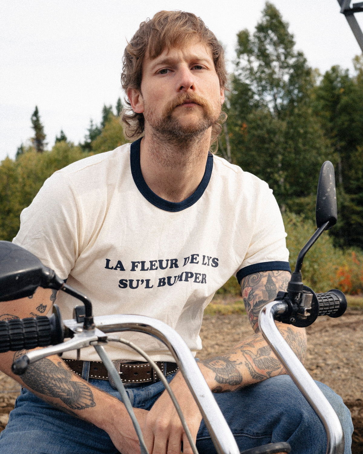 T-shirt manche courte Dom Pelletier - blanc